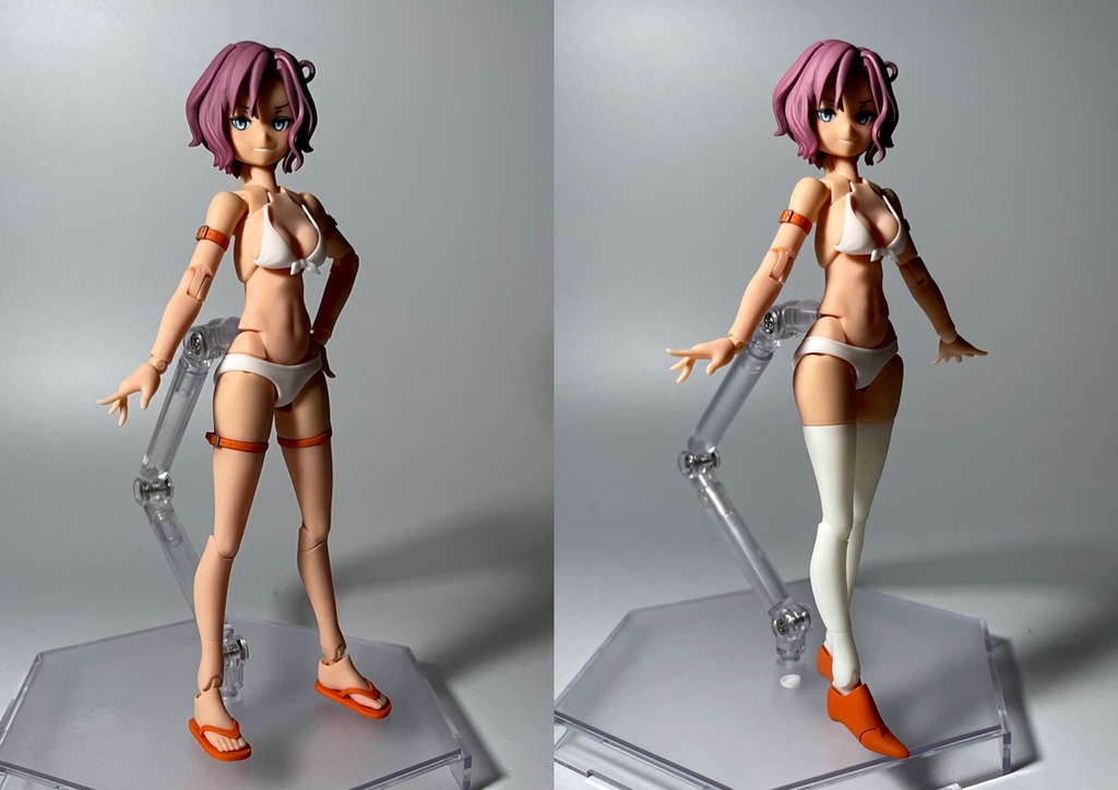 脚 (白/黒/A/B/C/D風)