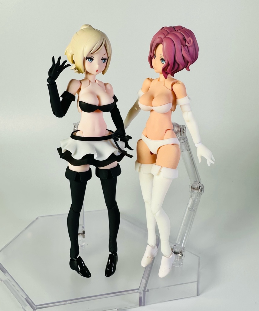 二段スカート&リボン