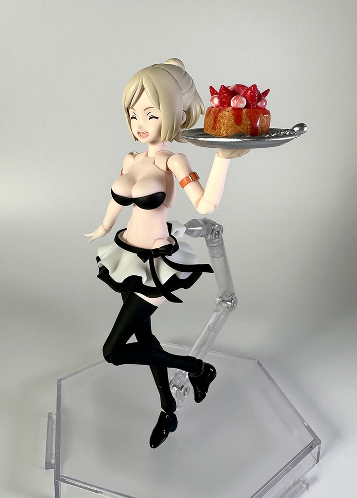 胸LL 水着(肌A/B/C/D風×水着白/黒)