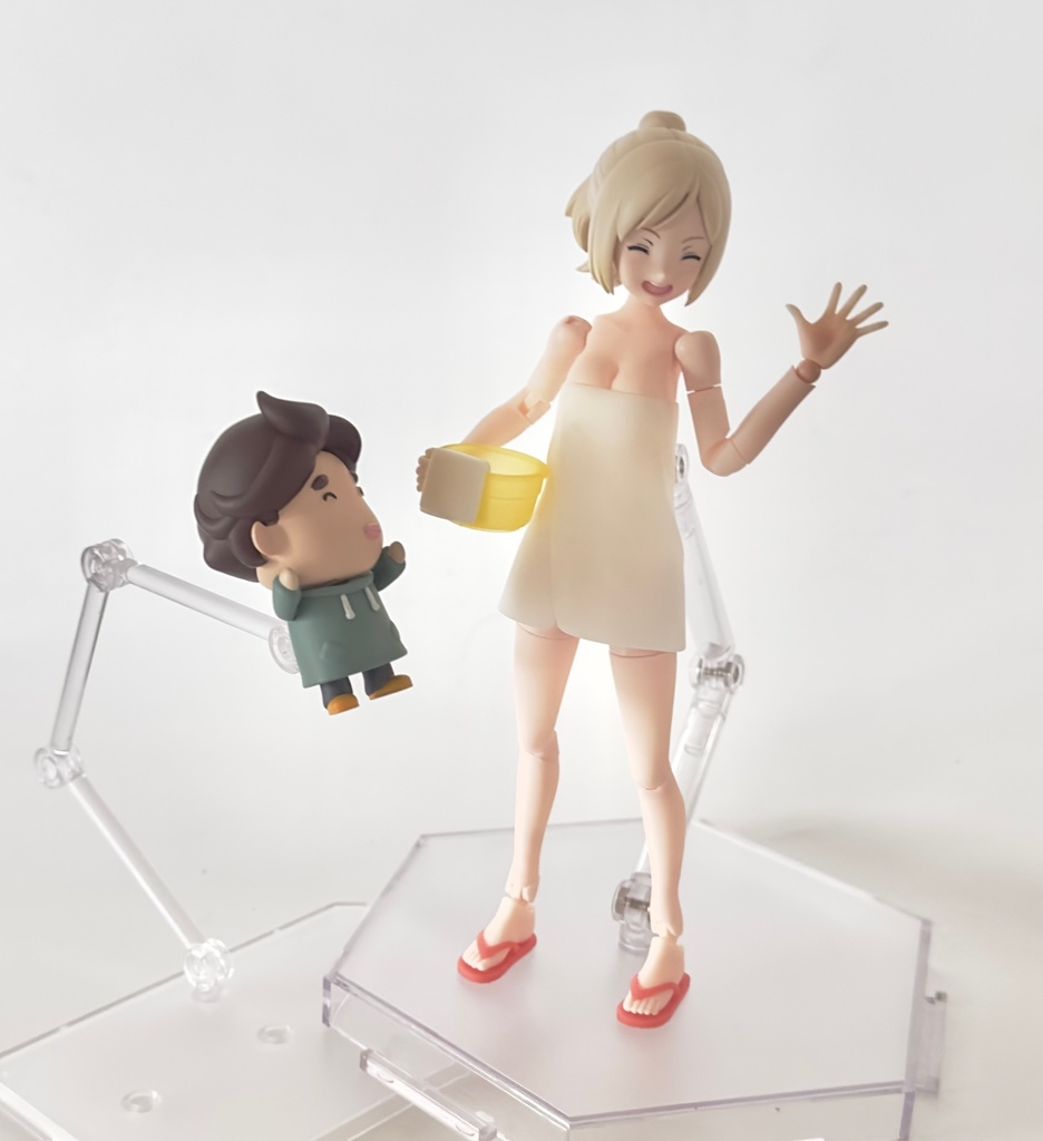 お風呂 洗面器&手ぬぐい
