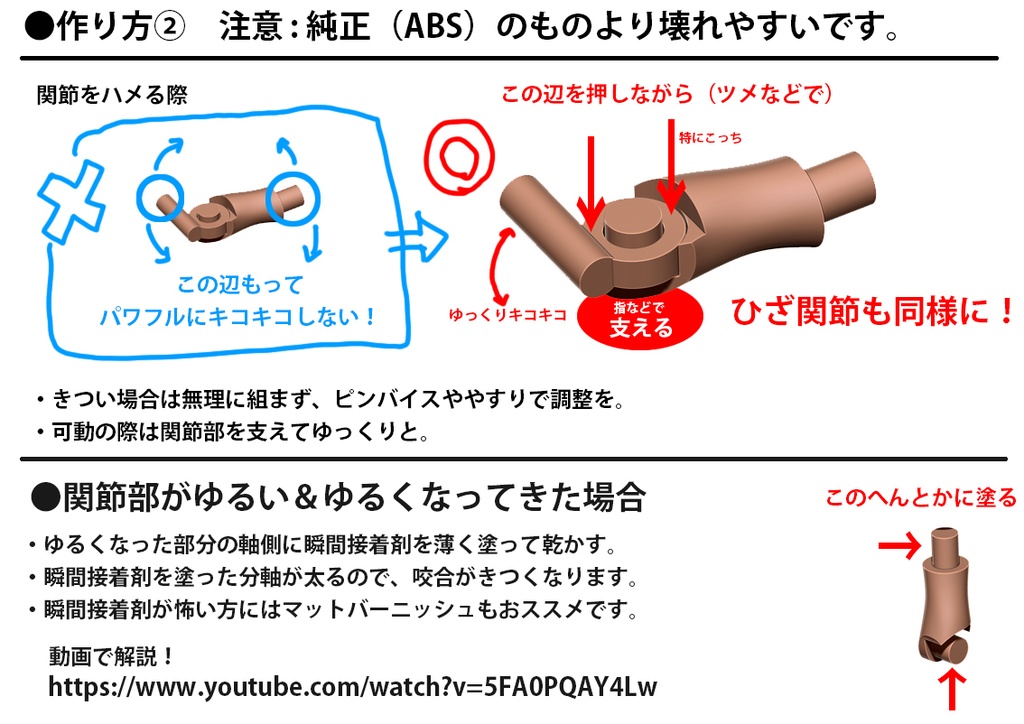 脚 Block2-M用(バスタードールシリーズ対応)