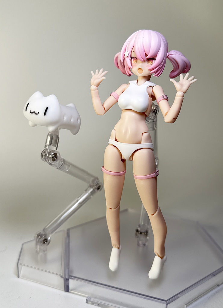 プニモフ猫 (余剰パーツディスプレイ)