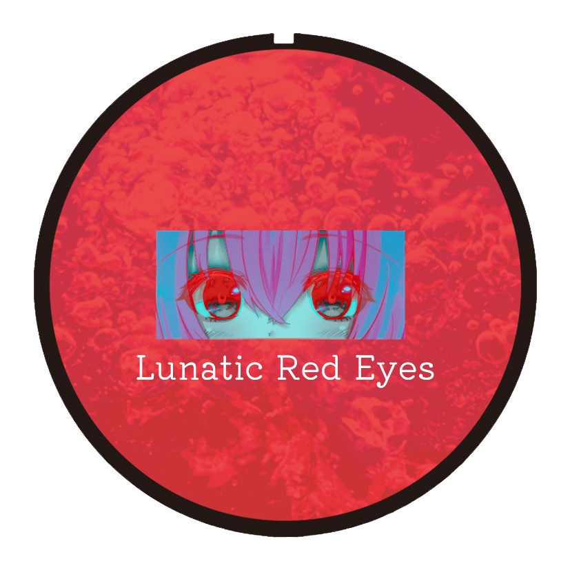 うどんげLunatic Red Eyes缶バッジ