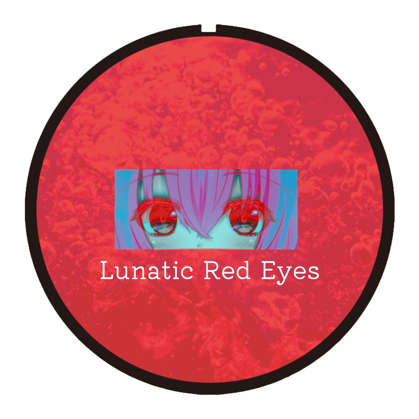 うどんげLunatic Red Eyes缶バッジ