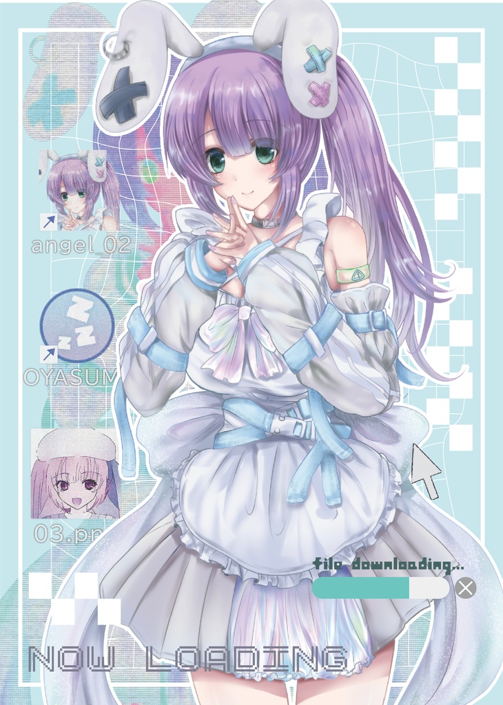 【オリジナルキャラ】クリアポストカード
