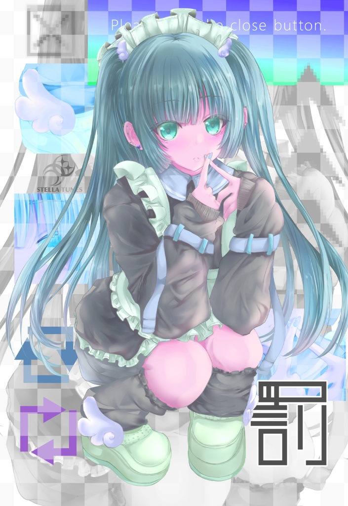 【オリジナルキャラ】ポストカード＆シールセット