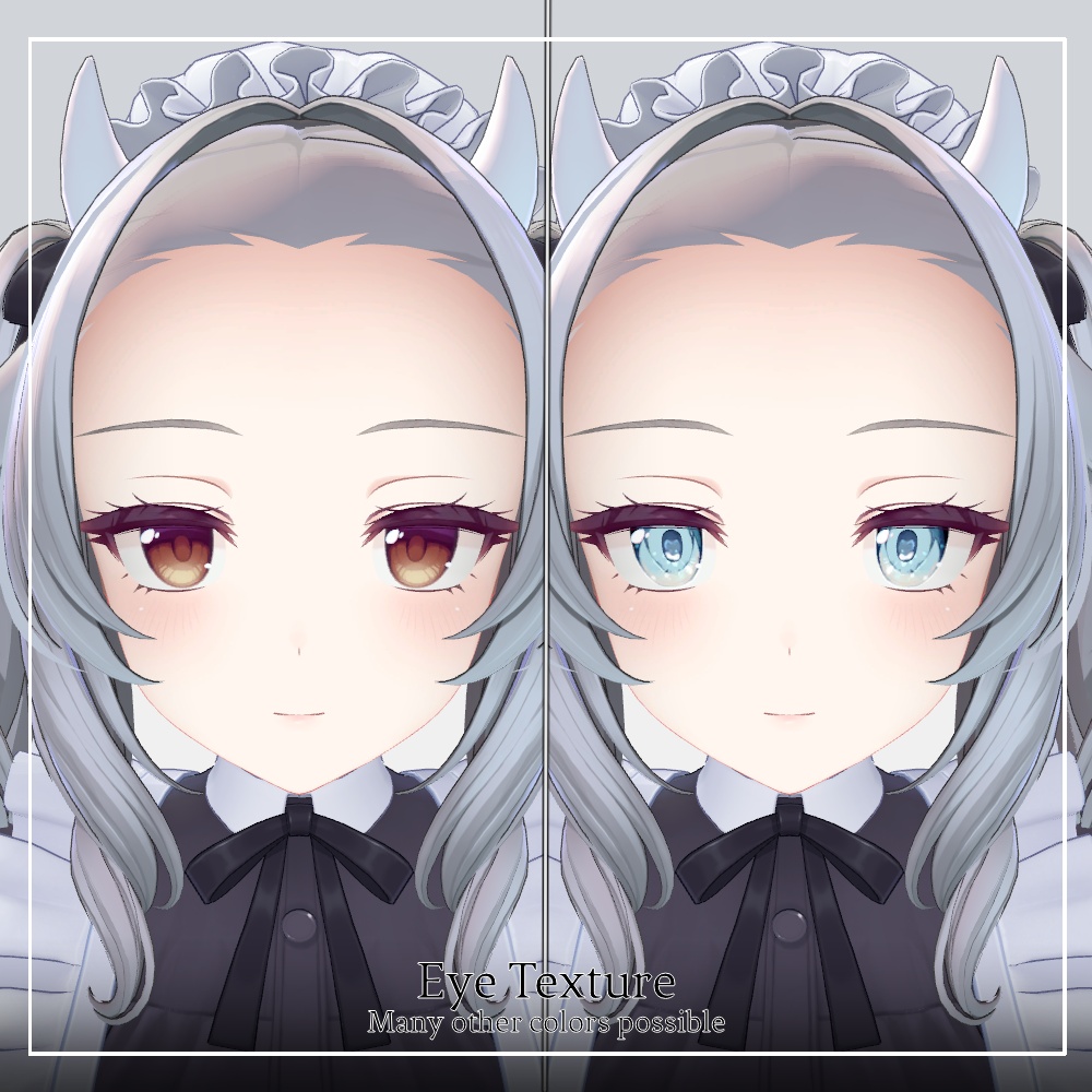 【MILLTINA】✧ IRIS ✧ Eye texture & Face Blendshape