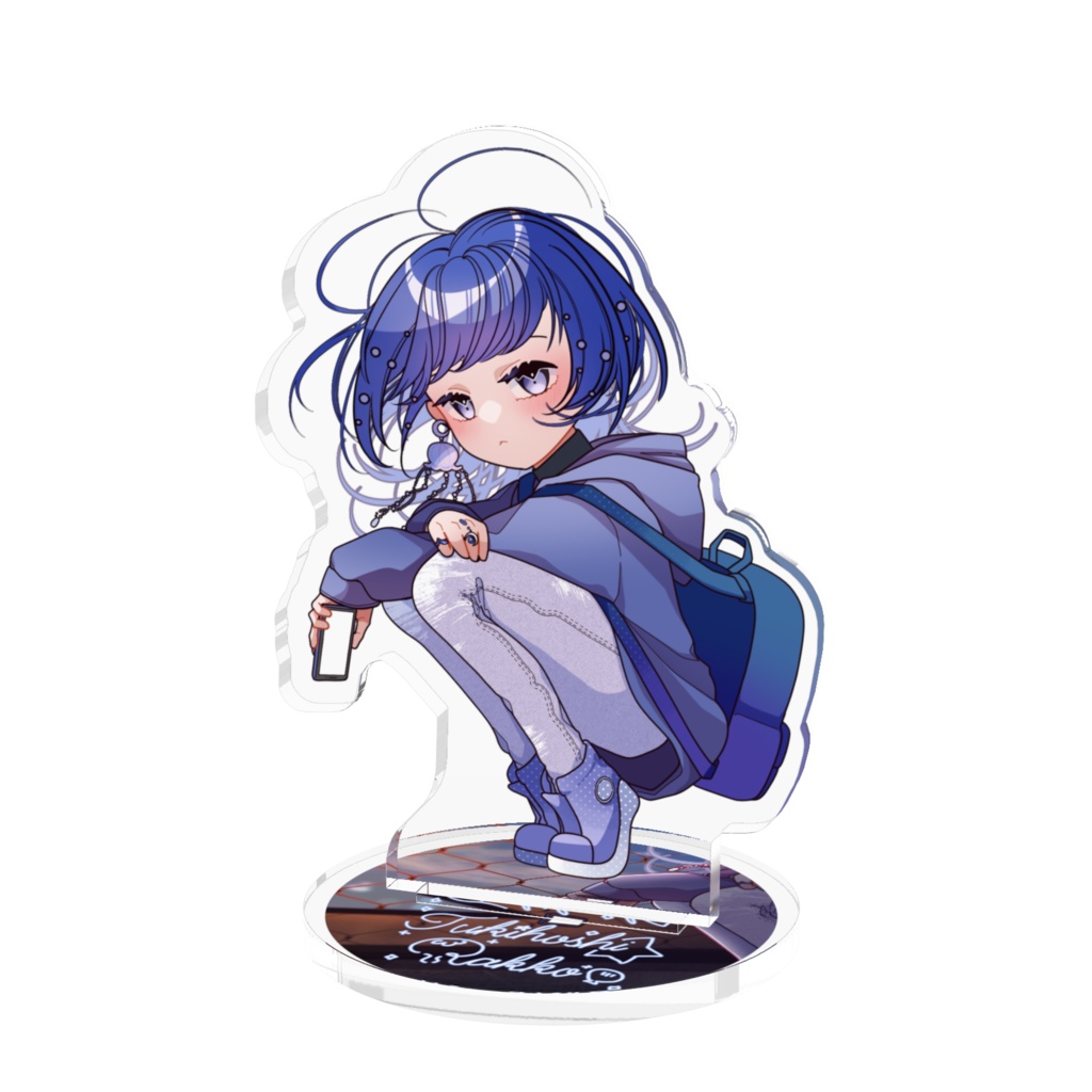 夕暮れクラゲらっこのアクリルスタンド