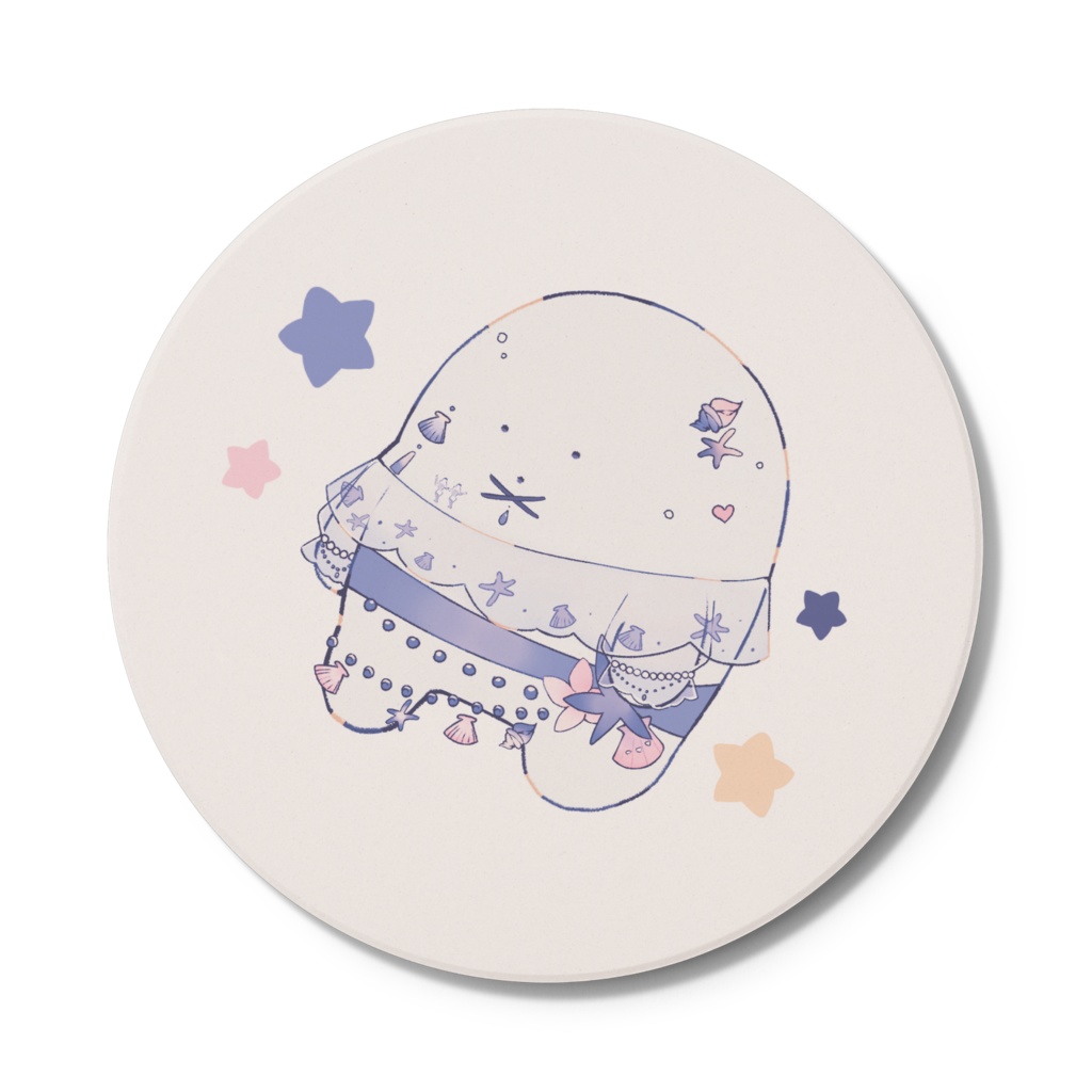 【2/15まで】らっこのゆるゆるコースター