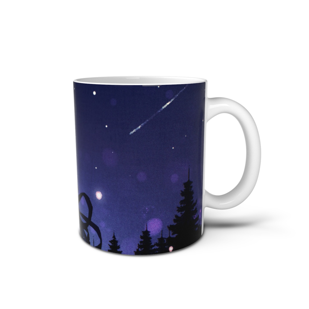 〖3周年記念〗月とらっこのマグカップ