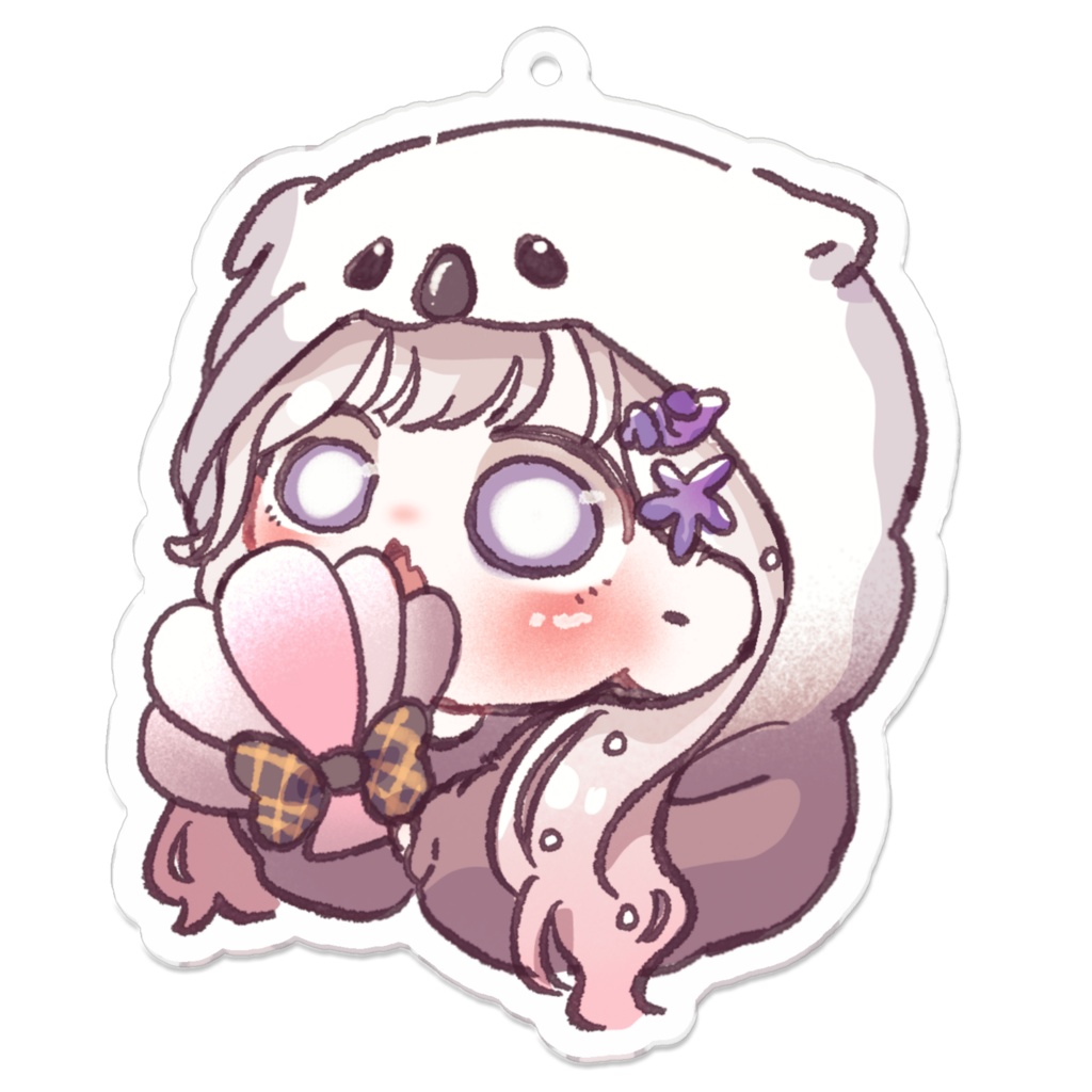 〖ちびらこFES〗着ぐるみらっこのアクリルキーホルダー