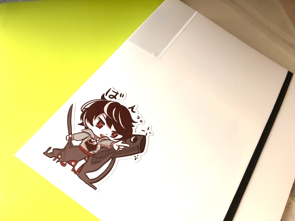 オリジナルステッカー3種まとめてセット『私のあこがれシリーズ』