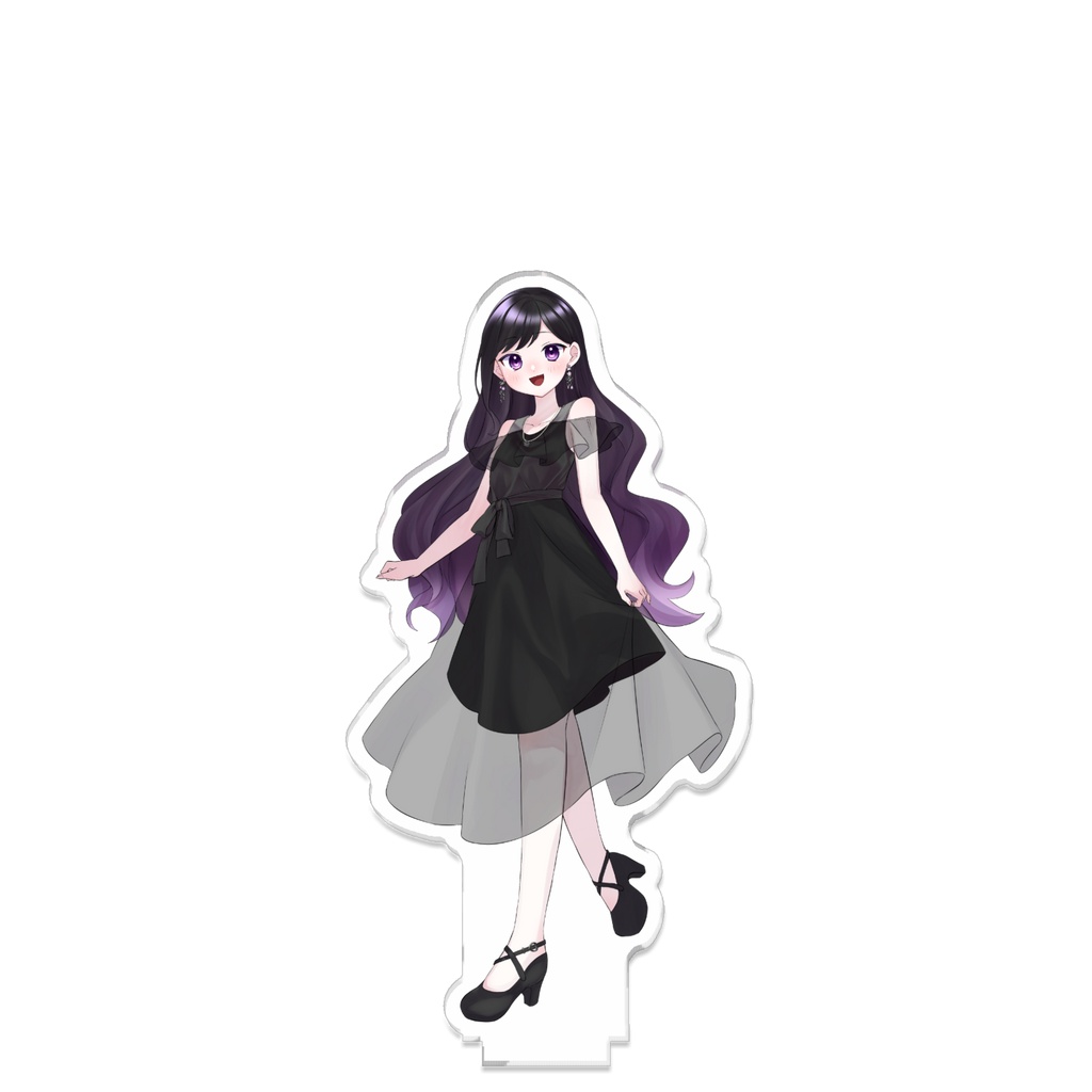 アクスタ(黒ワンピ)
