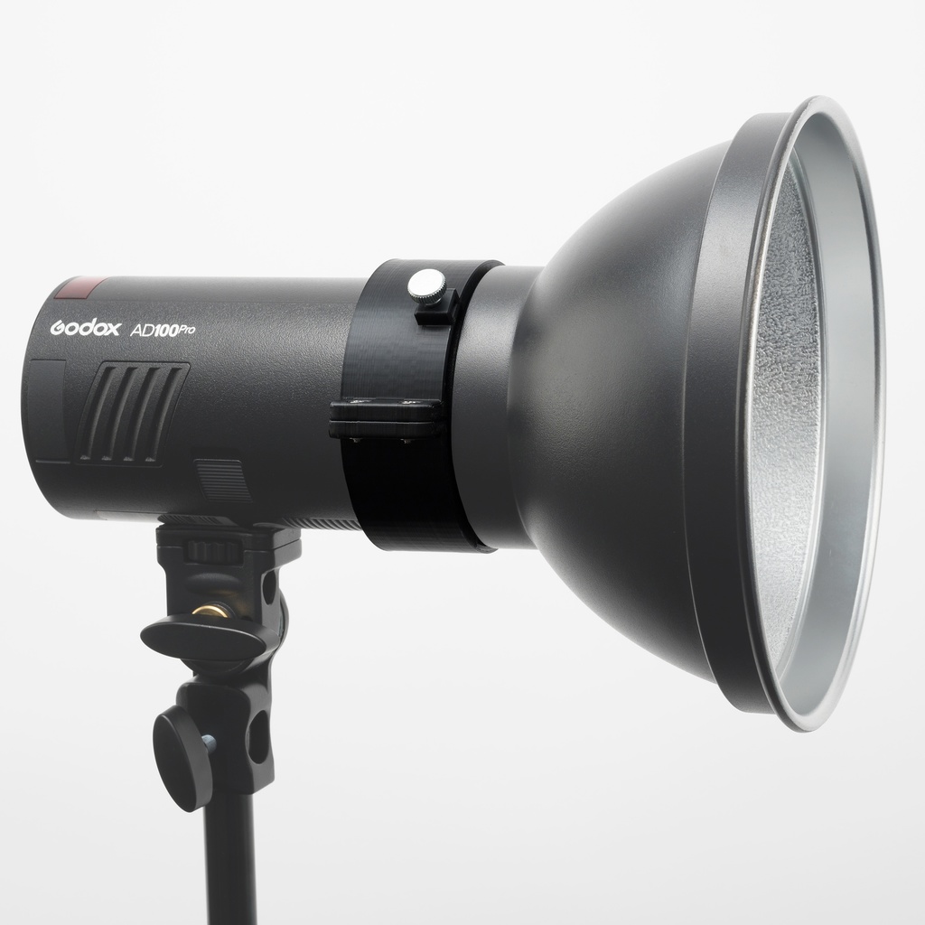 AD100Pro・V1用 Godoxマウントアダプタ フィルタ対応版