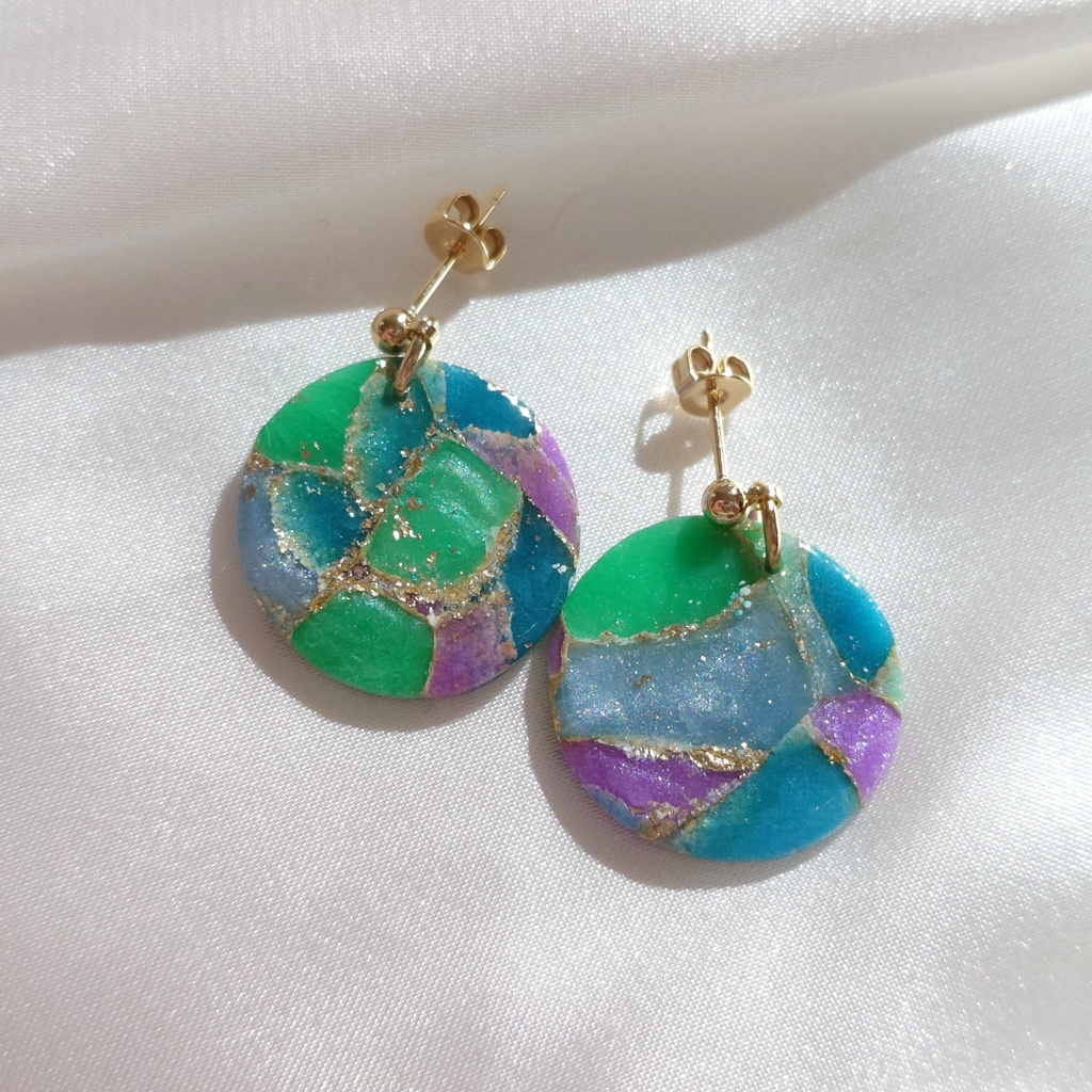 白朮 モチーフイヤリング・ピアス