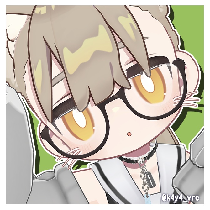 【3アバター】さわれるおひげ【MA対応済み】