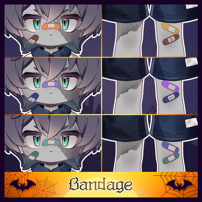 【リルレオ対応】Halloween Texture【悪魔&ゾンビ】