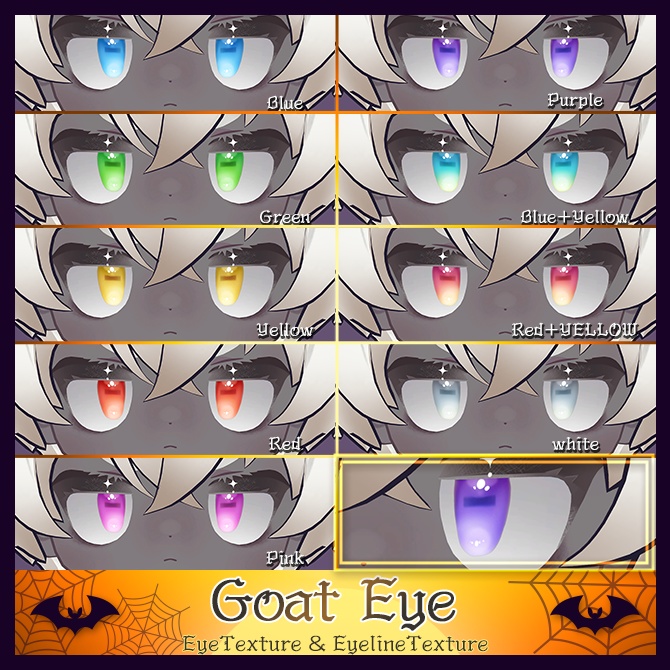 【リルレオ対応】Halloween Texture【悪魔&ゾンビ】