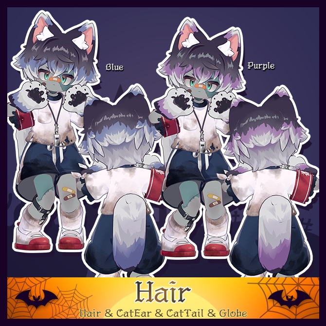 【リルレオ対応】Halloween Texture【悪魔&ゾンビ】