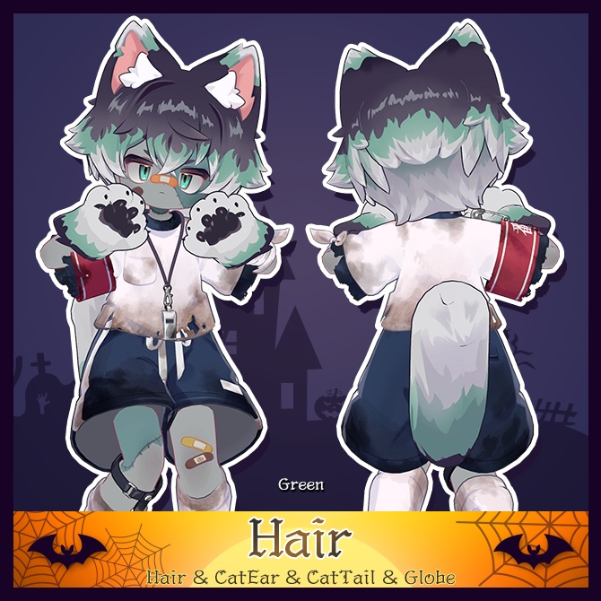 【リルレオ対応】Halloween Texture【悪魔&ゾンビ】