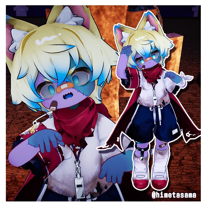 【リルレオ対応】Halloween Texture【悪魔&ゾンビ】