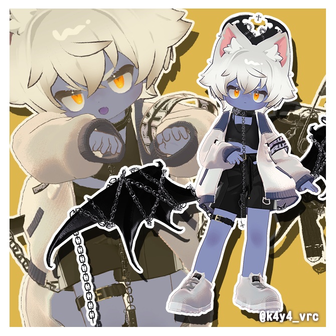 【リルレオ対応】Halloween Texture【悪魔&ゾンビ】