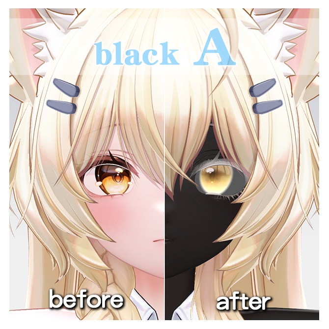 【Mayo専用】Make&Eye Texture【ノーマル肌&黒肌】