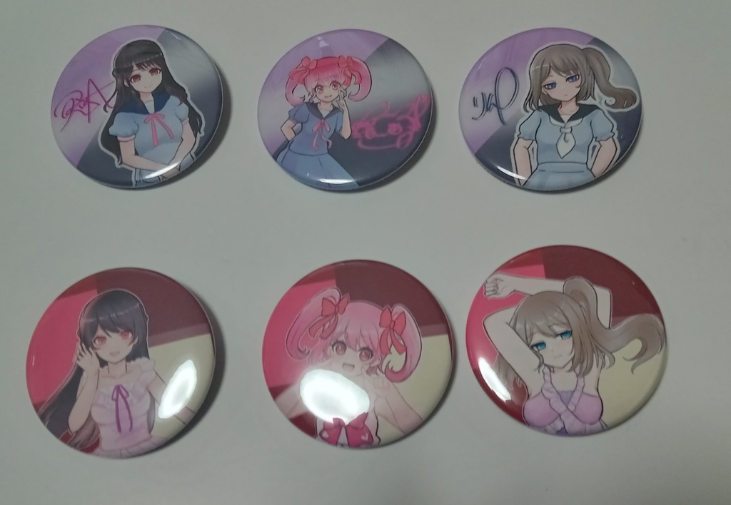 WINGS缶バッジ第一弾・コンプリートセット