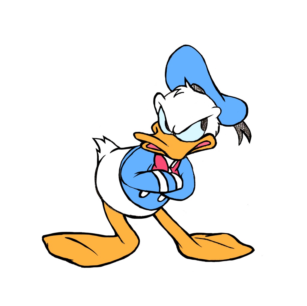 ドナルド　アクリルキーホルダー