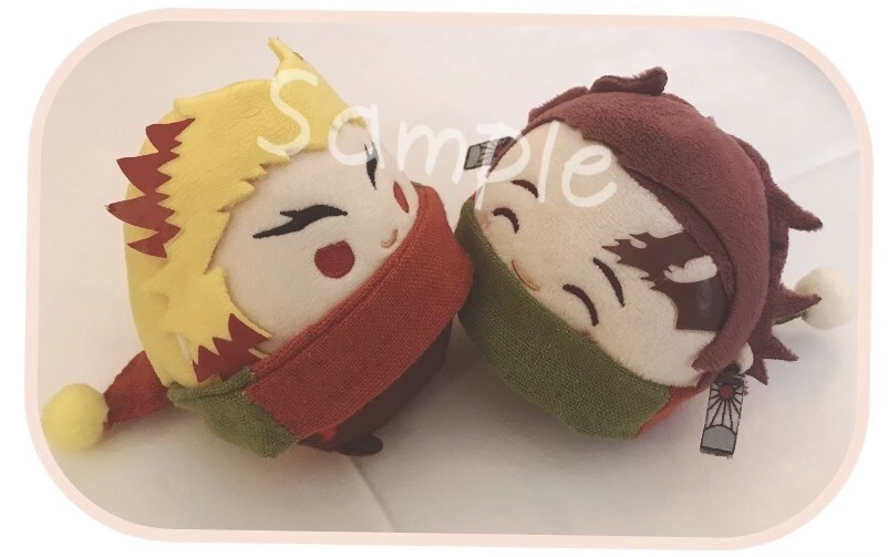 ツートンカラーのマフラー(赤)