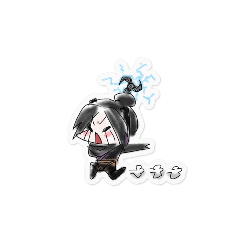 APEX ステッカー アークスターが刺さったレイスちゃん