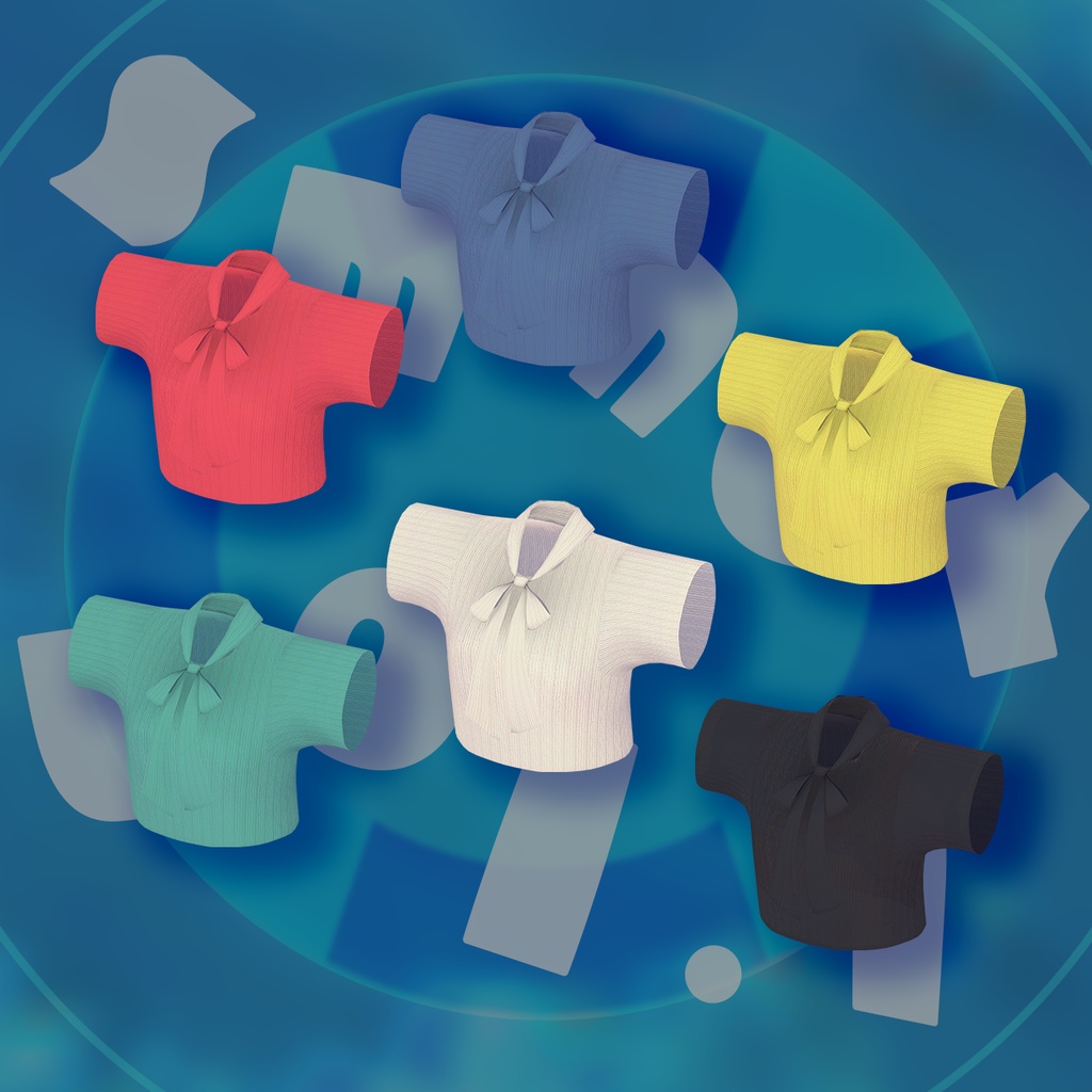 【4アバター対応】 SummerOutfitVol.1 【VRChat向け衣装モデル】