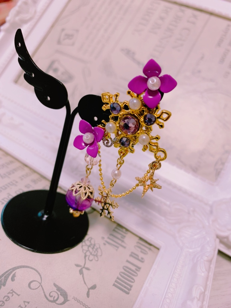 Sound Horizon/ヴィオレットイメージのイヤーカフ