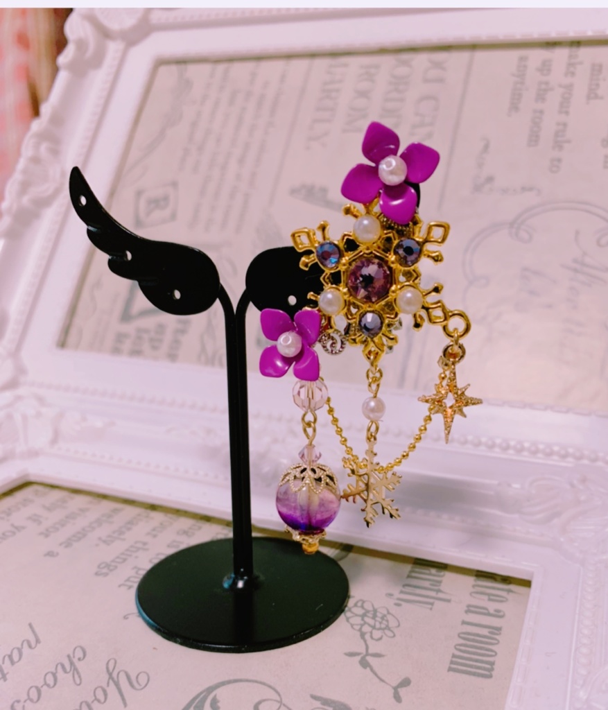 Sound Horizon/ヴィオレットイメージのイヤーカフ