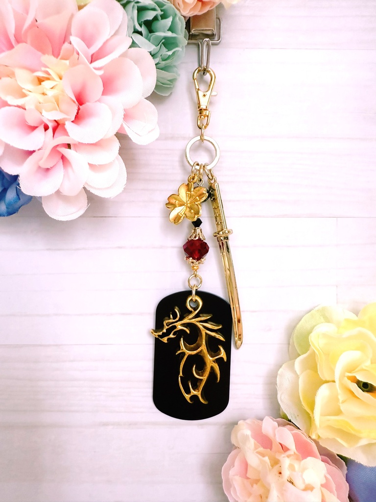 刀剣乱舞/大倶利伽羅イメージのバッグチャーム