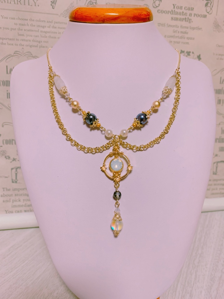 刀剣乱舞/鶴丸国永イメージのネックレス