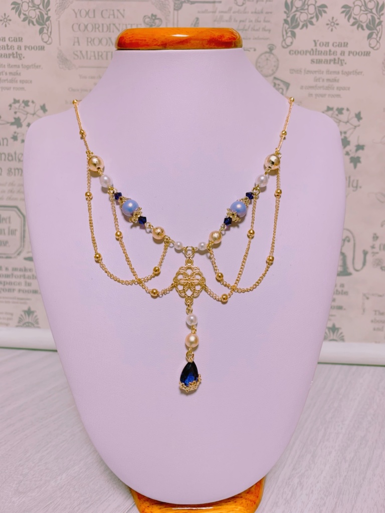 刀剣乱舞/へし切長谷部ネックレス&イヤリングセット