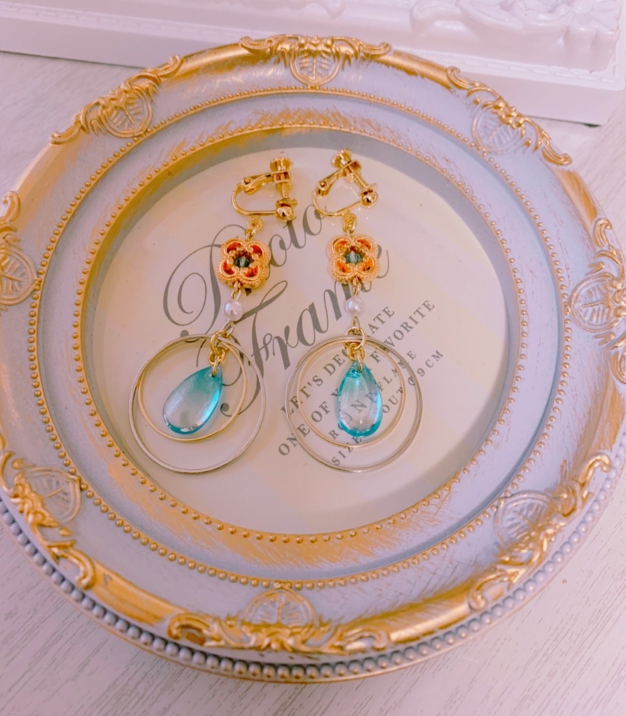 刀剣乱舞//大和守安定イメージのネックレス&イヤリング