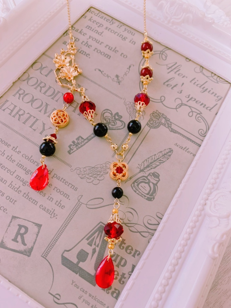 刀剣乱舞/加州清光イメージのネックレス(誉)