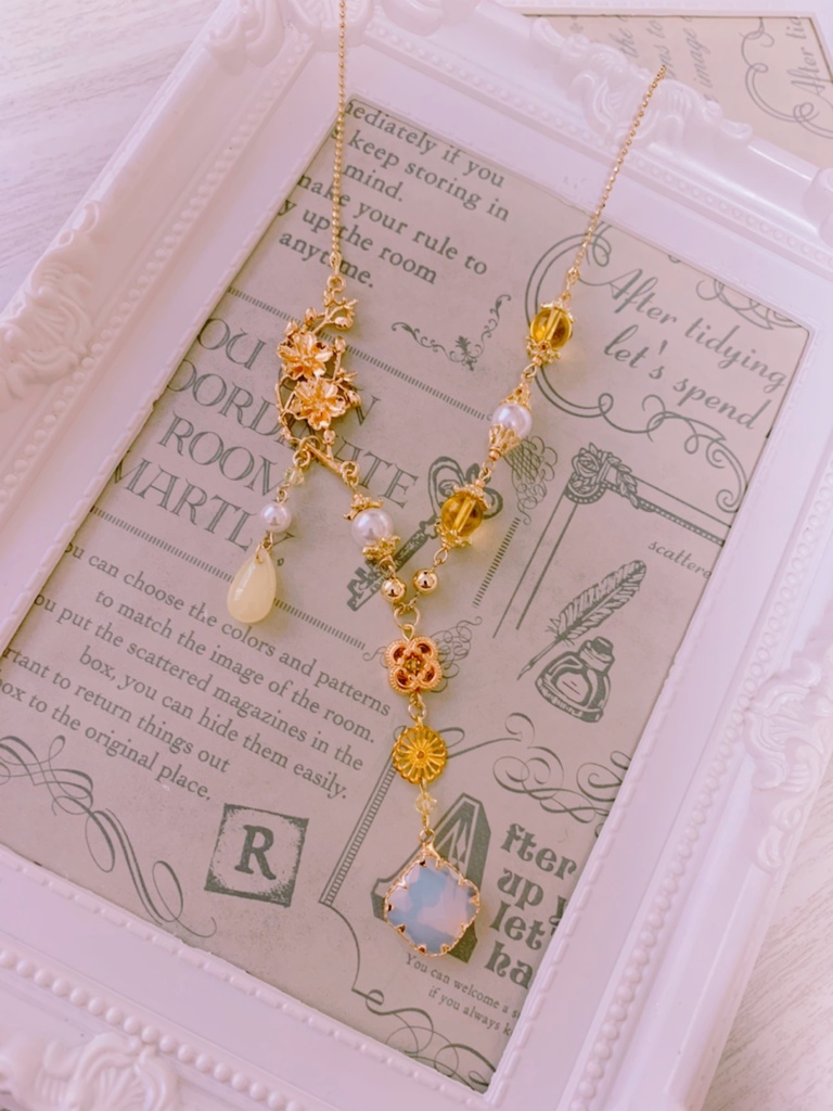 刀剣乱舞/髭切イメージのネックレス（誉）