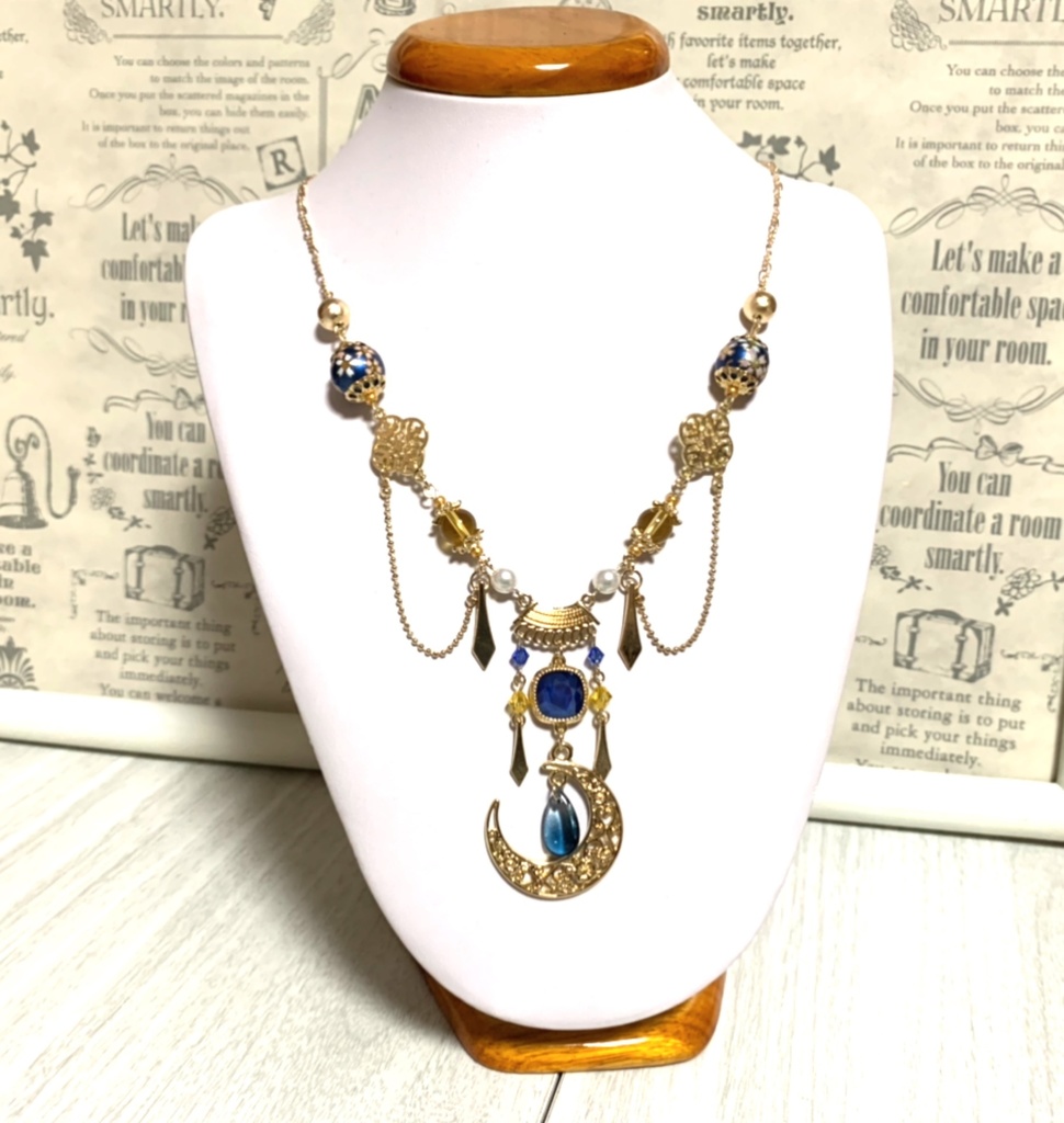 刀剣乱舞/三日月宗近イメージのネックレス