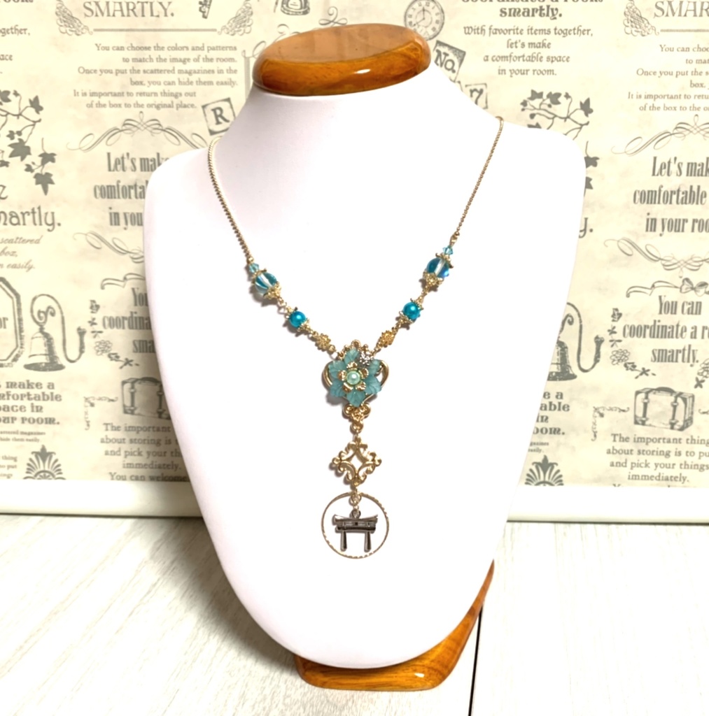 Sound Horizon/狼欒神社イメージのネックレス(紫陽花/太陽)