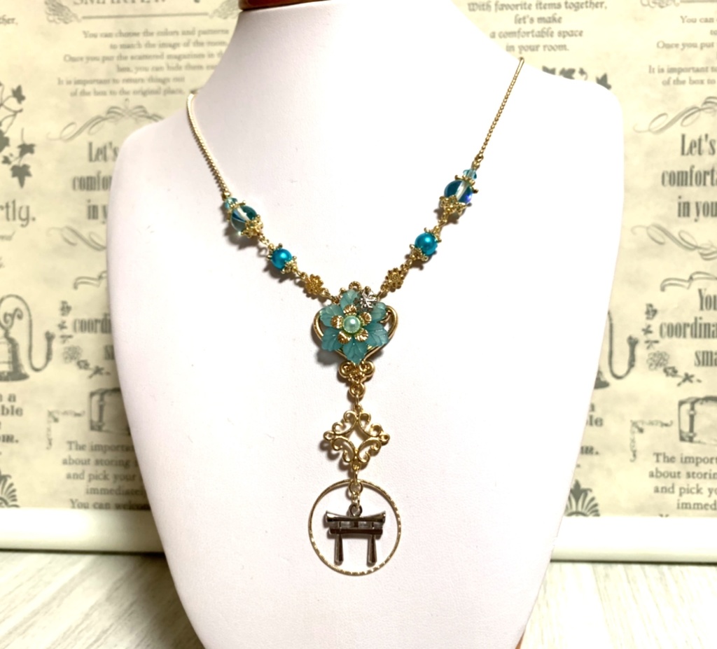 Sound Horizon/狼欒神社イメージのネックレス(紫陽花/太陽)