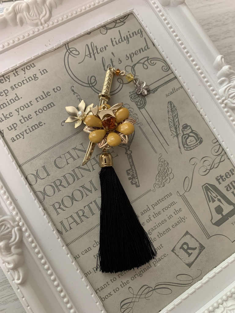 刀剣乱舞/小狐丸イメージのイヤーカフ