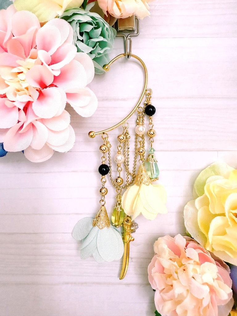 刀剣乱舞/髭切&膝丸イメージのイヤーフック