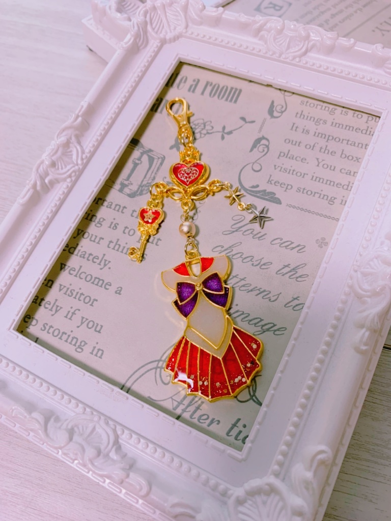 Sailor Moon/セーラーマーズイメージのバッグチャーム