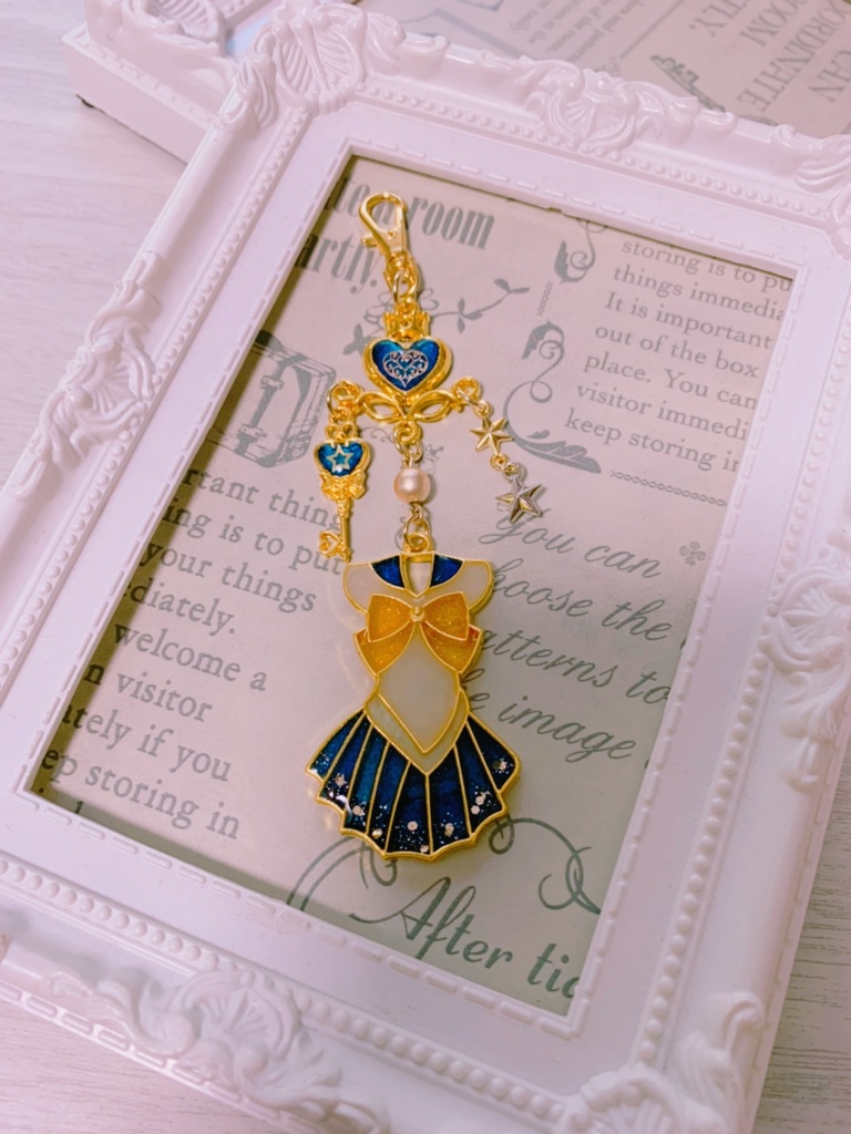 Sailor Moon/セーラーウラヌスイメージのバッグチャーム
