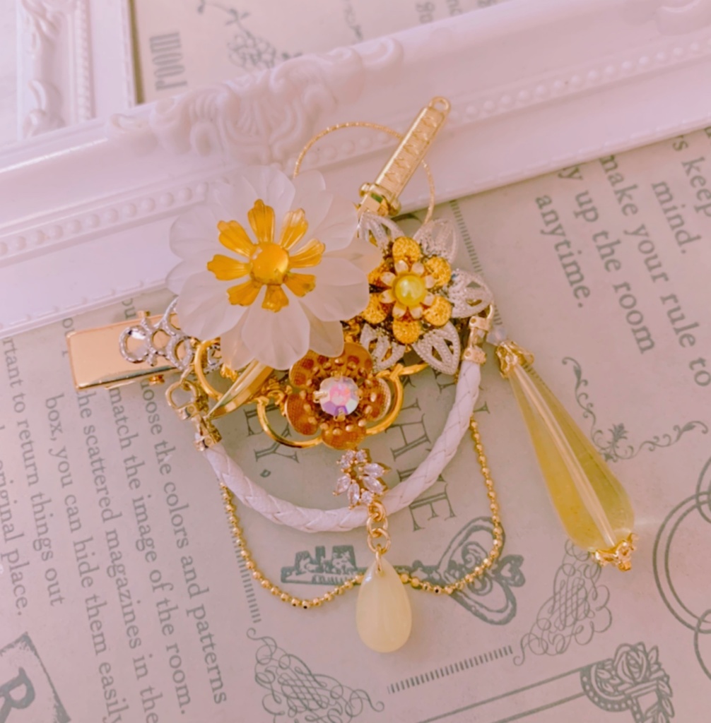 刀剣乱舞/髭切イメージのヘアクリップ