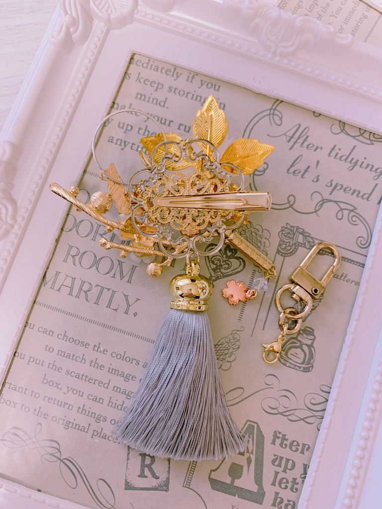 刀剣乱舞/鶴丸国永イメージの2wayクリップ(極)