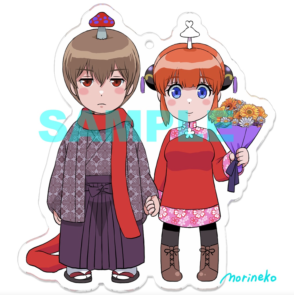 沖神きのこまんがアクキー